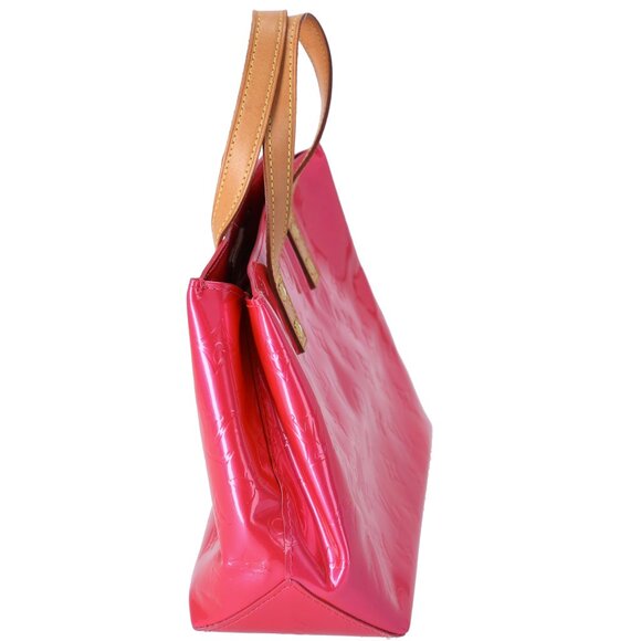 Louis Vuitton Reade PM Monogram Vernis Handbag M91221 Fuchsia Pink - Picture 2 of 7